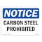 Signmission OSHA Notice, 3.5" Height, Carbon Steel Prohibited Sign, 5" X 3.5", Landscape OS-NS-D-35-L-10444 - alternate 1